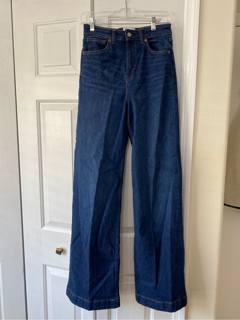 Reformation Bex Super Stretch High Rise Wide Leg Jeans (NWOT) - Picture 5 of 6